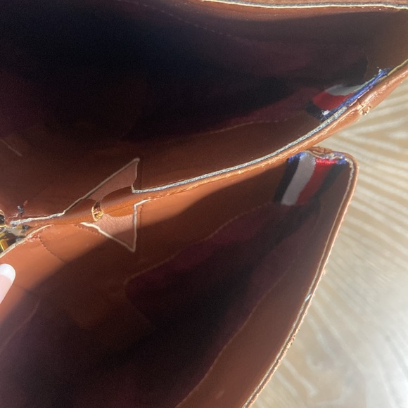 Tommy Hilfiger Camel Brown & Black Riding Boots Women Size 8 - Picture 7 of 10